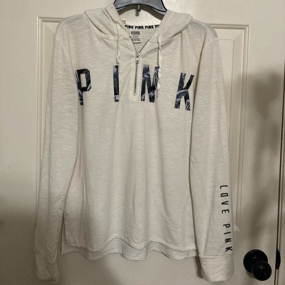 PINK zip-up hoodie